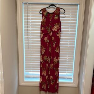 Floral Maxi Dress in pinks
